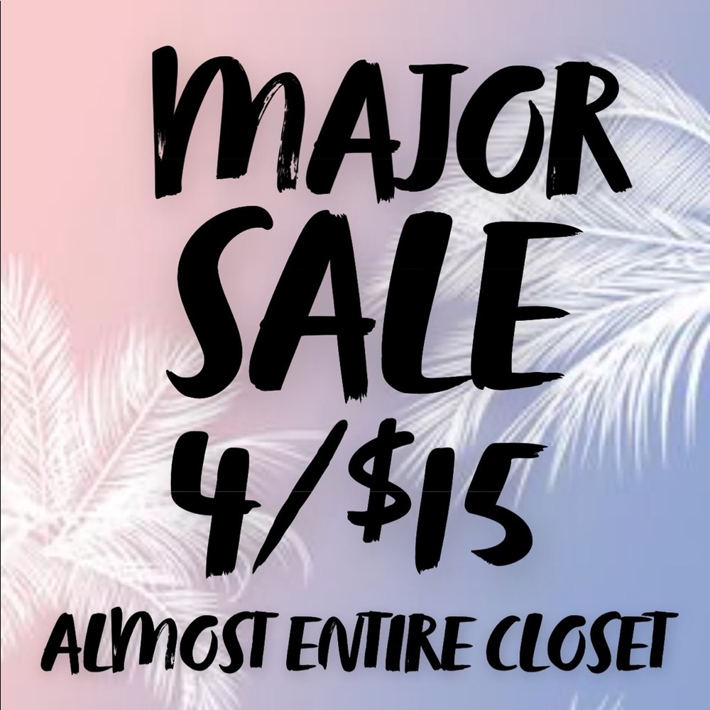 4/$15 SALE!!